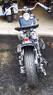 1948 bobber rear view